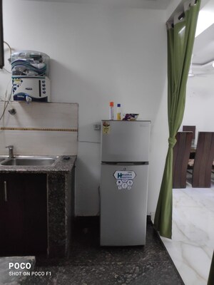 Kitchen in 2 BHK Builder Floor at Ansal Sushant Lok I, Sector 43 – for Rent