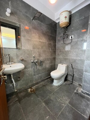 Bathroom in 2 BHK Builder Floor at Saket – for Rent