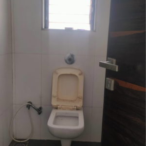 Bathroom in 3 BHK Apartment at Gurukrupa Sunil Apartments, Goregaon West – for Rent