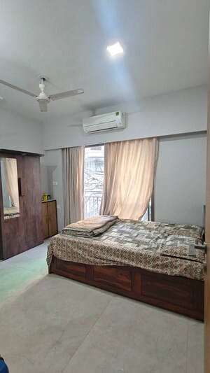 Bedroom in 2 BHK Apartment at Shree Krishna Pinnacle, Chembur – for Rent