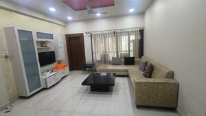 Living Room in 2 BHK Apartment at La Shanz Co Operative Housing Society Ltd, Boat Club Road – for Rent