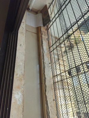 Balcony in 2 BHK Apartment at Giriraaj Tower, Kopar Khairane – for Rent