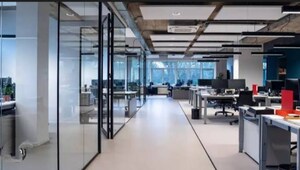 Floor Plan in  Office Space at Hebbal – for Rent