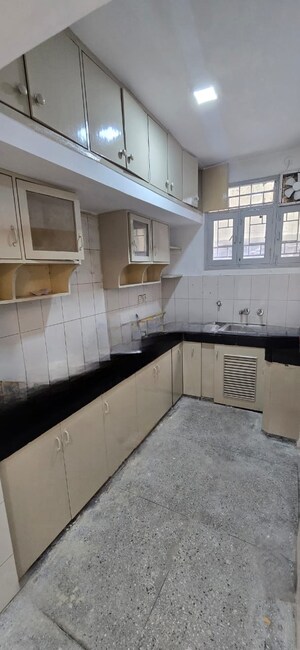 Kitchen in 3 BHK Apartment at Vasant Kunj – for Rent