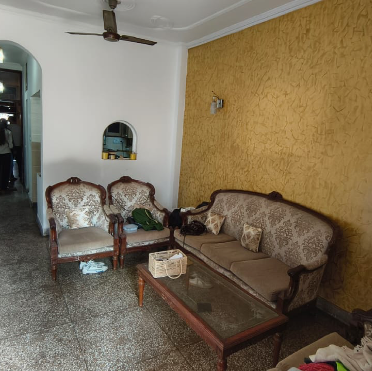 1 BHK + Study Room Builder Floor For Rent in Malviya Nagar