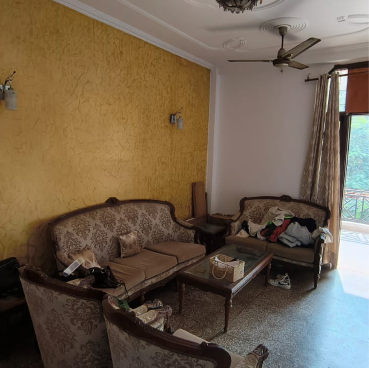 Living Room, malviya nagar 1 Bedroom 600 Sq.Ft. Builder Floor In Malviya Nagar Delhi 9498208