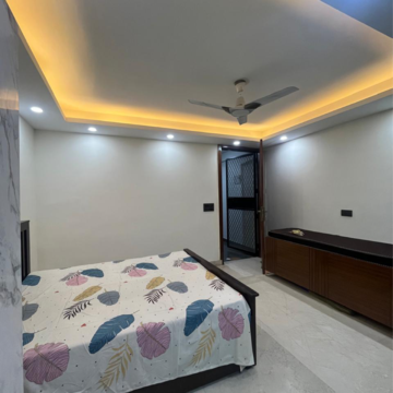 Bedroom in 1 BHK Builder Floor at Malviya Nagar – for Rent