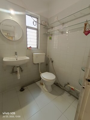 Bathroom in 2 BHK Apartment at Madhusudan Park, Koregaon Park – for Rent