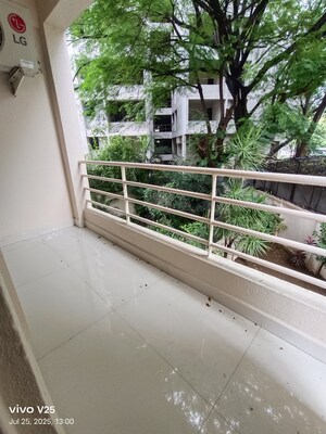 Balcony in 2 BHK Apartment at Madhusudan Park, Koregaon Park – for Rent