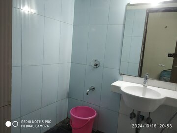 Bathroom in 3 BHK Apartment at Megapolis Sangria Towers, Hinjewadi – for Rent