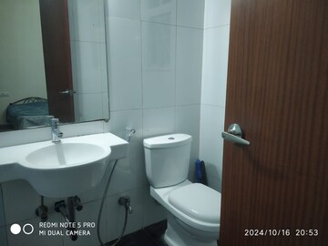 Bathroom in 3 BHK Apartment at Megapolis Sangria Towers, Hinjewadi – for Rent