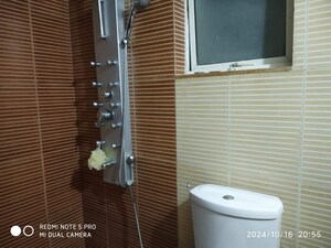 Bathroom in 3 BHK Apartment at Megapolis Sangria Towers, Hinjewadi – for Rent