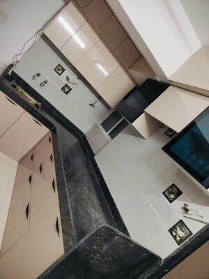 Kitchen in 3 BHK Apartment at Chandan Garden, Nibm Road – for Rent