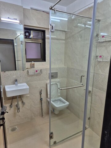 Bathroom in 3 BHK Apartment at Malabar Hill – for Rent
