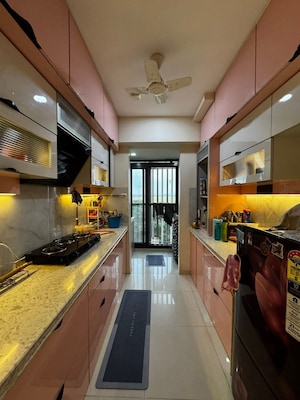 Kitchen in 2 BHK Apartment at IQRA Vista Valley, Kausa – for Sale