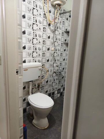 Bathroom in 1 RK Apartment at Halasuru – for Rent