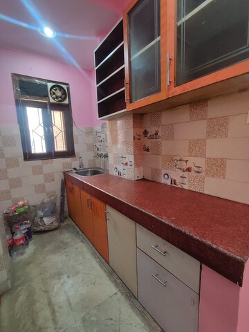 Kitchen in 1 BHK Apartment at Palm Residency Chhatarpur, Chattarpur – for Rent