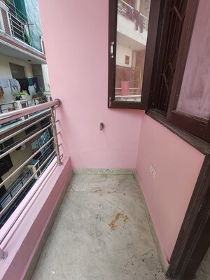 Balcony in 1 BHK Apartment at Palm Residency Chhatarpur, Chattarpur – for Rent