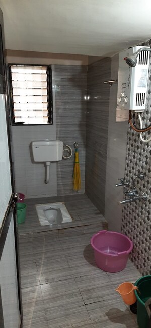 Bathroom in 1 BHK Apartment at Titwala – for Rent