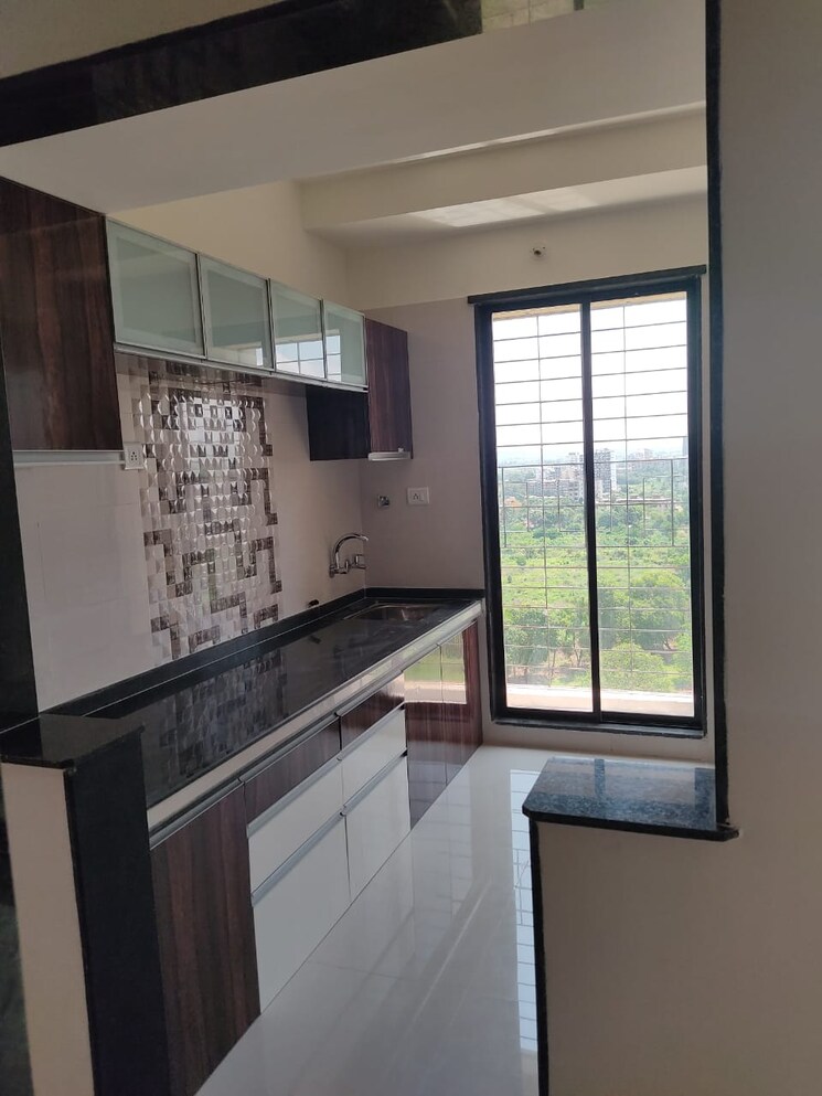 Kitchen, charms-park 1 Bedroom 425 Sq.Ft. Apartment In Titwala Thane 9498543
