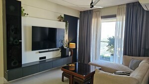 Living Room in 3 BHK Penthouse at Chandkheda – for Rent