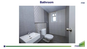 Bathroom in 3 BHK Apartment at TVS Emerald Jardin, Singasandra – for Sale