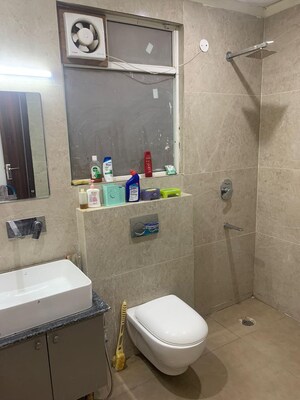 Bathroom in 3 BHK Apartment at GHB Splande, Patiala Road – for Rent