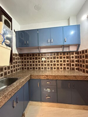 Kitchen in 1 BHK Builder Floor at Saket – for Rent