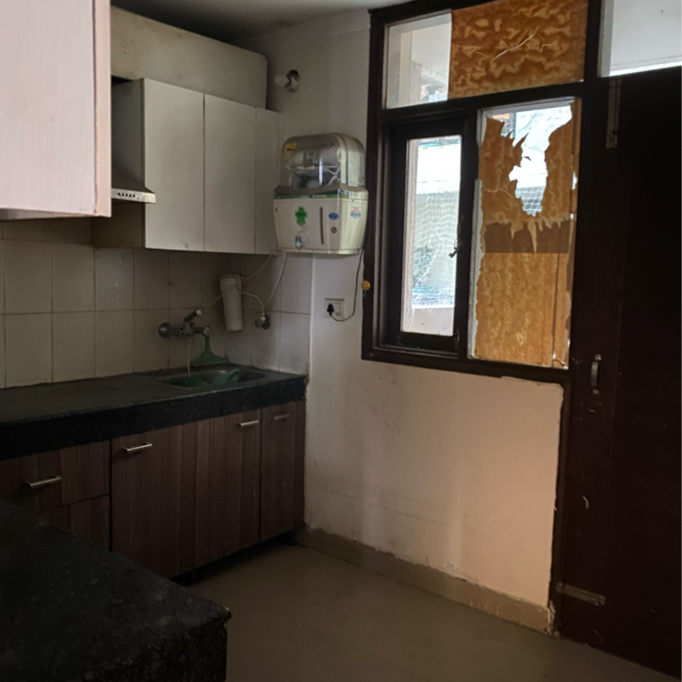 Kitchen, maya-garden-city 2 Bedroom 1307 Sq.Ft. Apartment In Nagla Road Zirakpur 9498819