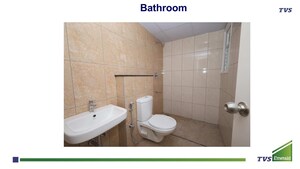 Bathroom in 2 BHK Apartment at TVS Emerald Jardin, Singasandra – for Sale