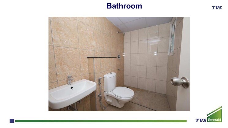 Bathroom, tvs-emerald-jardin 2 Bedroom 965 Sq.Ft. Apartment In Singasandra Bangalore 9498750
