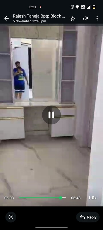 Bathroom in 4 BHK Builder Floor at BPTP District Phase 2, Sector 84 – for Rent