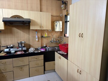 Kitchen in 1 BHK Apartment at Planet Millennium CHS, Pimple Saudagar – for Rent