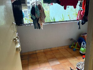 Balcony in 1 BHK Apartment at Planet Millennium CHS, Pimple Saudagar – for Rent