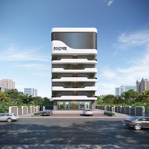  Office Space – Exterior View View at Solitaire Park Palghar, Palghar - for Rent