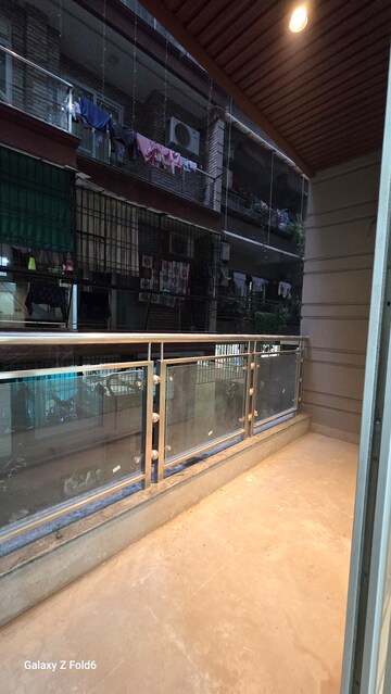 Balcony in 3 BHK Builder Floor at Chattarpur – for Rent