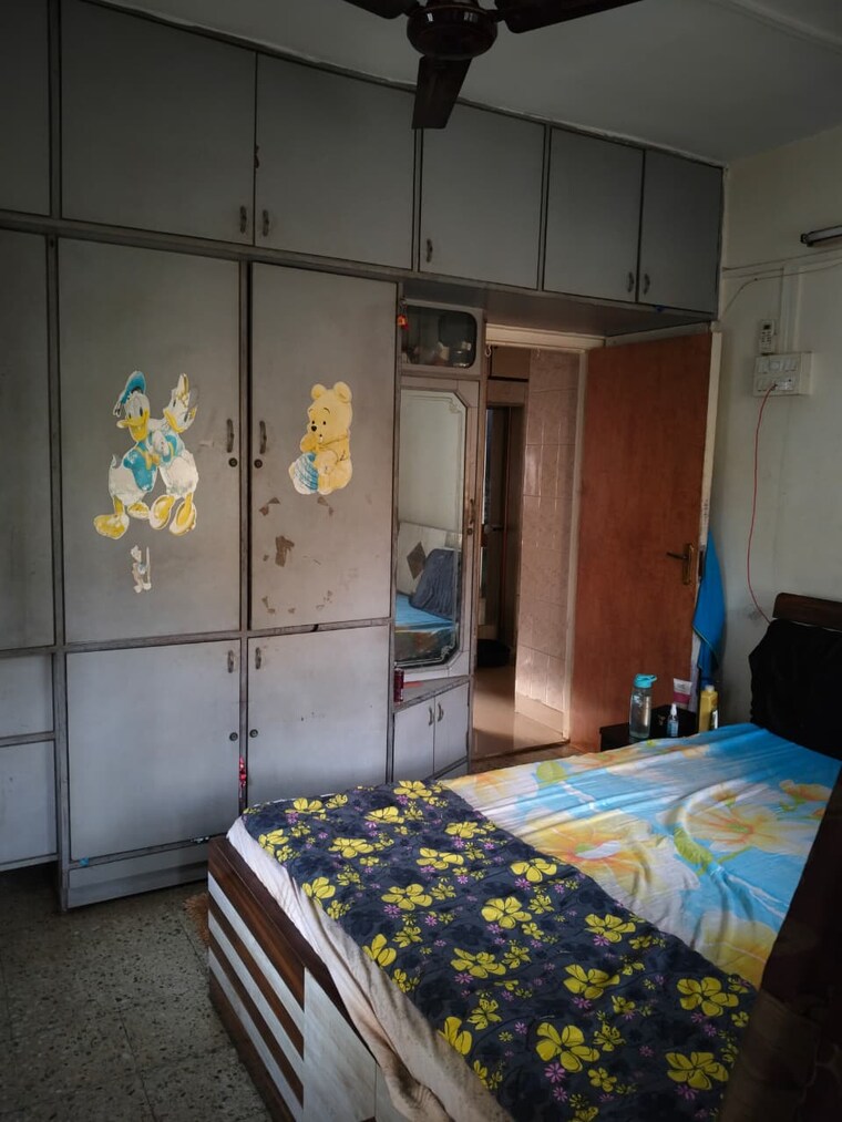 Bedroom, jeevdani-darshan-chs 2 Bedroom 800 Sq.Ft. Apartment In Mulund East Mumbai 9499015