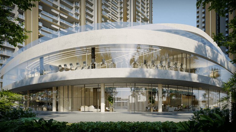 Exterior View, m3m-crown 3 Bedroom 1555 Sq.Ft. Apartment In Sector 111 Gurgaon 9499224