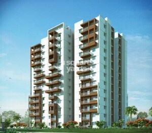 3 BHK Apartment – Exterior View View at Accurate Wind Chimes, Gachibowli - for Rent