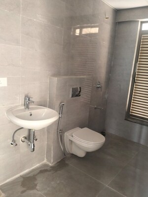 Bathroom in 2 BHK Apartment at Siddha Seabrook, Kandivali West – for Rent