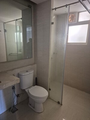 Bathroom in 2 BHK Apartment at Arihant Aradhana, Kharghar – for Rent