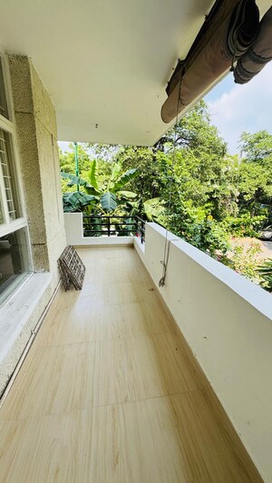 Balcony in 4 BHK Builder Floor at Windsor Grande Residences, Andheri West – for Sale