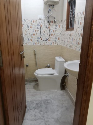 Bathroom in 1 BHK Builder Floor at Govindpuri – for Rent