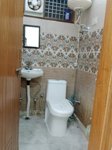 Bathroom in 1 BHK Builder Floor at Govindpuri – for Rent