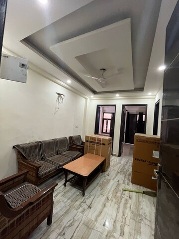 Living Room in 1 BHK Builder Floor at Chattarpur – for Rent