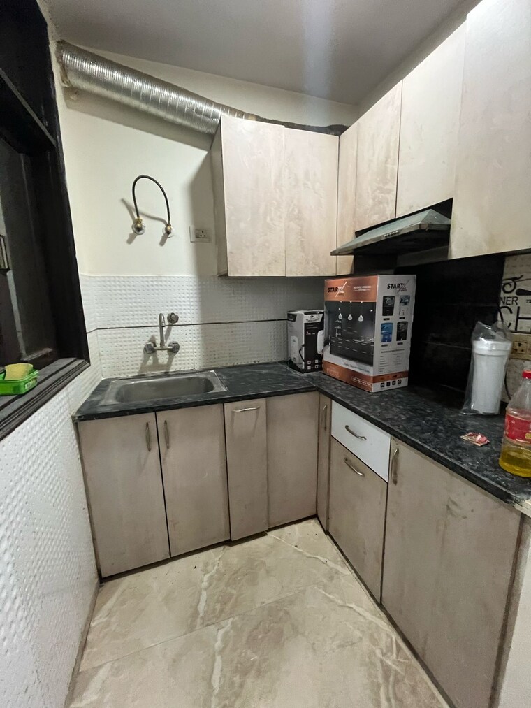 Kitchen, chattarpur 1 Bedroom 550 Sq.Ft. Builder Floor In Chattarpur Delhi 9499536