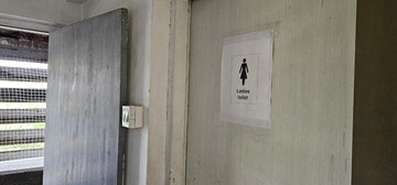 Bathroom in  Office Space at Parshwanath Business Park, Prahlad Nagar – for Rent