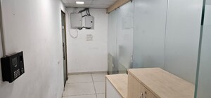 Bathroom in  Office Space at Parshwanath Business Park, Prahlad Nagar – for Rent