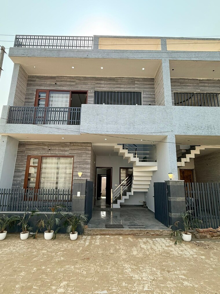 Exterior View, touch-homes 3 Bedroom 900 Sq.Ft. Independent House In Mohali Sector 123 Chandigarh 9499542