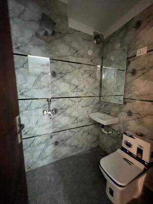 Attached Bathroom in 1 BHK Builder Floor at Chattarpur – for Rent